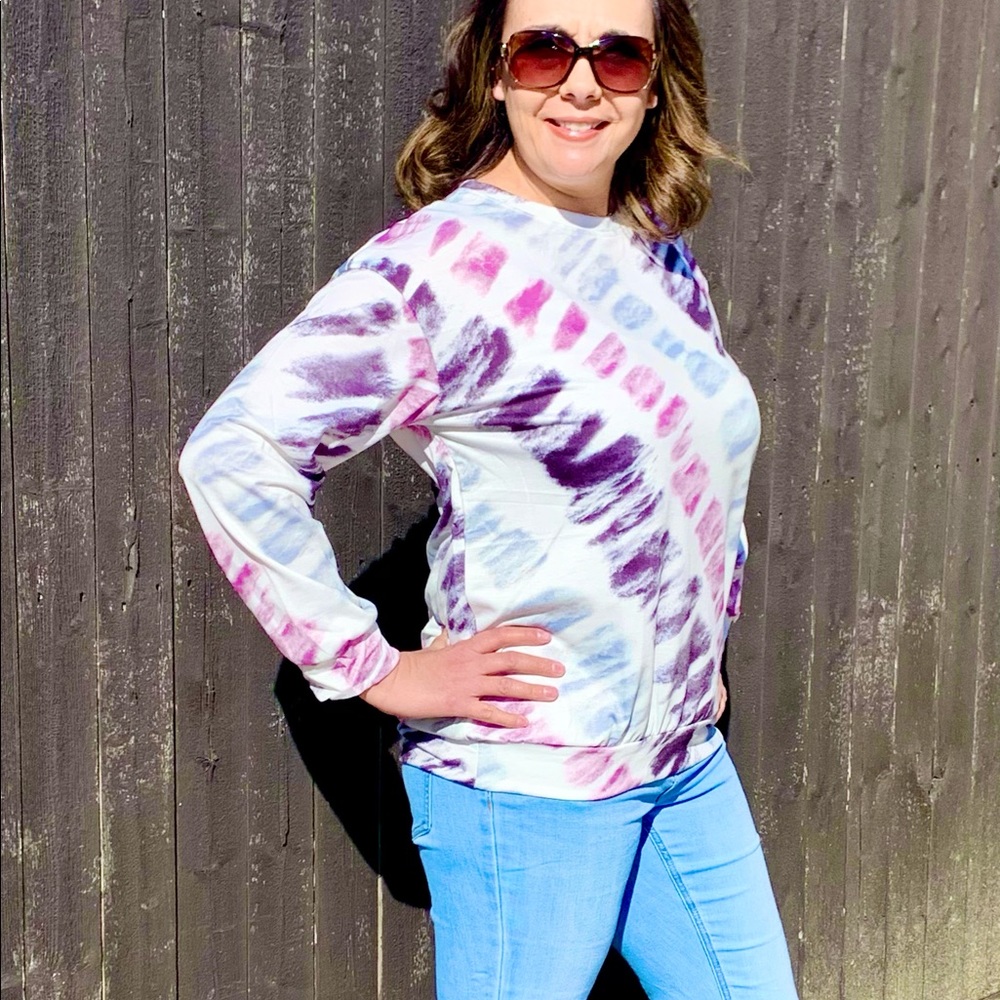 Brand new tie dye swear shirts
